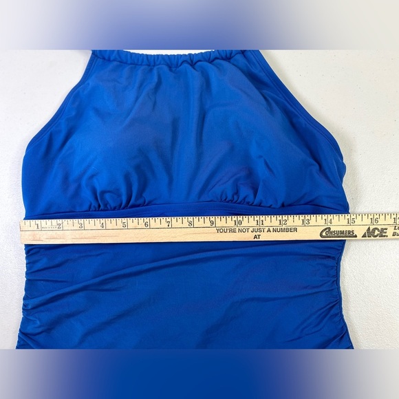 Jantzen Vibrant Blue Swimwear, one piece size 14 - Picture 9 of 13